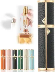 AlxMuNao Perfume Atomizer Refillable,Empty Portable Cologne Dispenser,Mini Af...