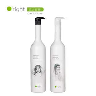 【熱銷精選】O’right歐萊德 蒲公英兒童溫和洗髮精1000ml + 沐浴乳1000ml 二入組