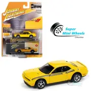 Johnny Lightning 2021 Collector Tin - 2010 Dodge Challenger Yellow