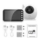 2.4GHz FHSS Monitor With Camera 720P 4.3 Inch LCD Screen Video Camera 2 Wa 6
