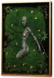 "Vogue" - A Symbol of Creation 20" x 15" Hand Painted Canvas - 1 of 1