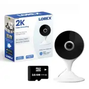 2K Indoor WiFi Security Camera for Home, Pet Cam, Baby Cam - Mobile App, IR N...