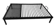 Parrilla ARGENTINA 32"x20" Iron GRILL Barbecue WITH OFFAL MESH ACHURAS Asado BBQ