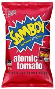 Samboy Tomato Potato Chips 45g x 18