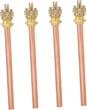 Refrigeration Tool 4pcs 10.4cm Access Valves for Charging Designed for Longevity