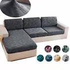 3 Seater Couch Cover 1/2/4 Jacquard Elastic Stretch Corner Sofa Cover L Shape