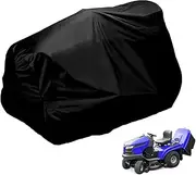 Lawn Tractor Cover – Durable Mower Cover, Weatherproof Shield | UV-Resistant Garden Equipment Protector, Dust Guard with Storage Pouch for Outdoor Lawn Tools, Yard Machinery Protection