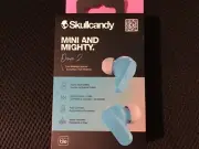 SkullCandy Mini and Mighty Dime 2 True Wireless Earbuds Blue Brand New In Box