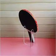 Tennis Racket Storage Rack,Transparent Table Tennis Racket Display Stand Straight Racket Board Horizontal Racket Board Acrylic Display Rack Display Storage Rack Support Rack Base