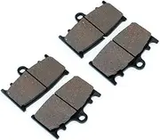 Brake Pad Front Rear Brake Pads Kit Set for K&awasaki for Zephyr 1100 ZR1100 1992-1996 1999 2002-2006 ZZR1100 1990-1992 GPZ900R 1990-1993 Disc Brake Pads (Color : 2X Front Brake Pads)