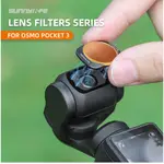 SUNNYLIFE 磁性濾鏡套件適用於 DJI OSMO POCKET 3 可調節金屬 CPL ND256 偏光片 ND