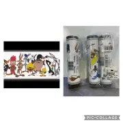 3-Looney Tunes Bugs Taz Wall Boarder Vintage 5 yard Pre-Pasted Roll Pepe'