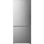 Hisense 417 Litre Bottom Mount Refrigerator - Stainless Steel
