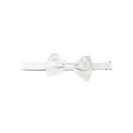 [Lady Anne] Lady Anne Satin Silk Bow Tie ONE SIZE GREY