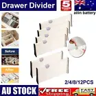2-12x Adjustable Drawer Divider Partition Storage Organizer Clapboard Expandable