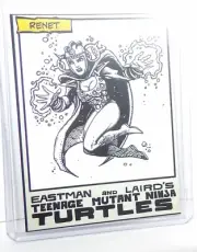 NECA Teenage Mutant Ninja Turtles RENET Kevin Eastman Autograph Card 2022 TMNT