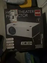 RCA RPJ136 Home Theater Theatre Projector LCD HDMI 1080p 800x480 H73K