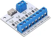 4 Channel Charger Module, Constant Current Voltage, C/10 Charge Termination, for 3.7V 503035 603443 Battery with Thermally Regulation, Easy Replacement (CRTC42QA_A)