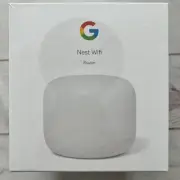 New Google Nest WiFi Router Wireless Dual Band AC2200 Snow 4x4 MU-MIMO Internet