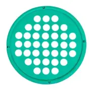 CanDo Hand Exercise Web - Low Powder - 7" Diameter - Green - Medium