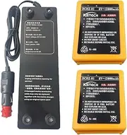 (1*Charger+2*Battery) DCH2-01 6V 2000mAh NiMH Rechargeable Battery with 24V CDQ2-01 Car Charger, for HBC DCH2-01 Battery