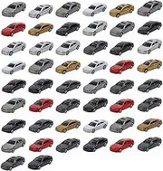 Daseeme 1:75 1:87 Plastic Model Car for Building Car Layout Random Color Party Stocking Stuffers Cars Toys for Kids