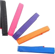 Badminton Racket Sweat Belt Pack Hand Grip Tape for Tennis Badminton Elastic Perforated Design Soft Pu Grip