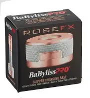 BabylissPRO Rose Gold Clipper Charging Base for any FX870 Clipper FX870BASE-RG