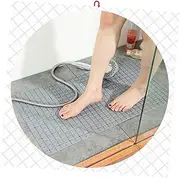 Levemolo Non Pad Suction Cup Bath Mat PVC Slip Pad for Home Easy Clean Fast Drainage
