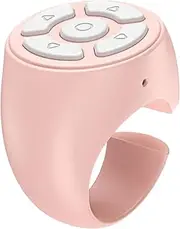 Fingertip Video Controller, Fingertip Scrolling Clicker, Finger Ring Page Turning, Wireless, Blue'tooth, 3cm/1.18inches, for Mobile Phone [Video Game]
