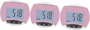 SUPVOX Pcs Cute Pedometer Step Counter Clip Pedometer for Walking Multifunctional Fitness Tracker for Sports Accessories for Man Woman