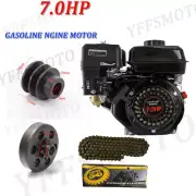 210cc 7.0HP 170F OHV Gas Engine Motor Air-cooled Clutch Set Cropper Mowers Buggy