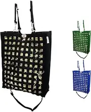 Paris Tack Super-Tough Bottom Ultra Slow Feed 1x1 Horse Hay Bag (Black)