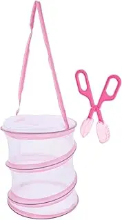 1Set Collapsible Butterfly Habitat Cage Set Mesh Insect Enclosure for Lightweight and Portable Butterfly Catching Supply with Zipper Design for Outdoor Exploration