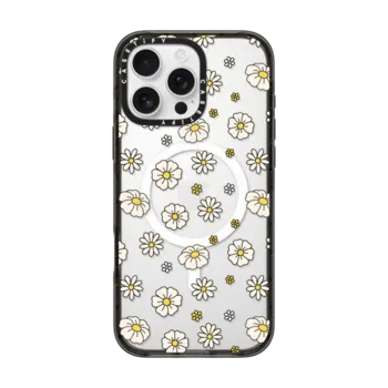 iPhone 16 Pro Max Impact Case MagSafe Compatible Blossom Clear by Martina Martian
