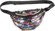 [Holibanna] Crossbody Bag Women Mermaid Waist Pouch Sports Fanny Pack Outdoor Sequin Pack Fashion Workouts Bag