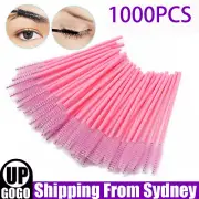 1000X Disposable Mascara Wands Eyelash Brush Applicator Lash Extension Spoolies