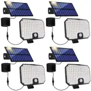 Solar Motion Sensor Lights - Outdoor Waterproof, 3-Modes Dusk to Dawn, 16.4ft...
