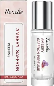 Pheromone Cologne for Women Parfum - 0.34OZ Vanilla Essential Perfume Oil for Women, Concentrated Fragrance, Long Lasting Oil Based Perfume, Travel Size Alcohol-Free(Saffron 10ml perfume)