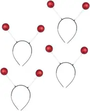 Delicate Hair Hoops with Shiny Balls Creative Party Headdress Unique Hair Decor for Festivals Costumes and Celebrations