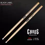 DRUM STICKS 12x CHAOS 5B NYLON TIP DRUMSTICKS – 12 PAIRS 5BN DRUM STICKS