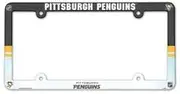 WinCraft NHL Pittsburgh Penguins Full Color License Plate Frame, Team Color, One Size