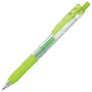 Zebra Gel Ballpoint Pen Sarasa Clip 0.5 Light Green 10 pieces B-JJ15-LG