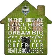 MLS Seattle Sounders FC Unisex Seattle Sounders House Sign, Team Color, 12 inch