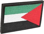 Operitacx Palestine Flag Embroidery Patch Armband Accessory National Pride Badge Supplies for Clothing Bags Palestine Present for Fans Supporters