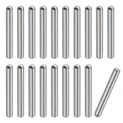 5x40mm Dowel Pins, 20pcs Round Head Flat Chamfered End Dowel Pin