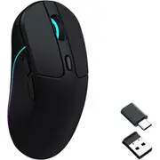 Keychron M3 Bluetooth Wireless Mouse with RGB Light (Black)