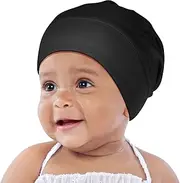 [OLESILK] Silk Baby Bonnet for Toddler, Kids Silk-Bonnet Hair Cover for Sleeping, Night Sleep Cap Slouchy Beanie