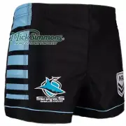 NEW Cronulla Sharks NRL Supporter Rugby League Footy Mens Shorts