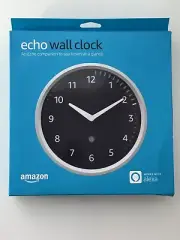 NEW IN THE BOX Amazon Echo Wall Clock Compatible with Alexa SEALED